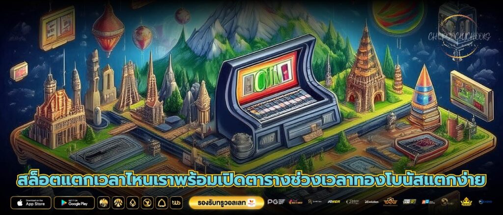 สล็อตแตกเวลาไหนเราพร้อมเปิดตารางช่วงเวลาทองโบนัสแตกง่าย